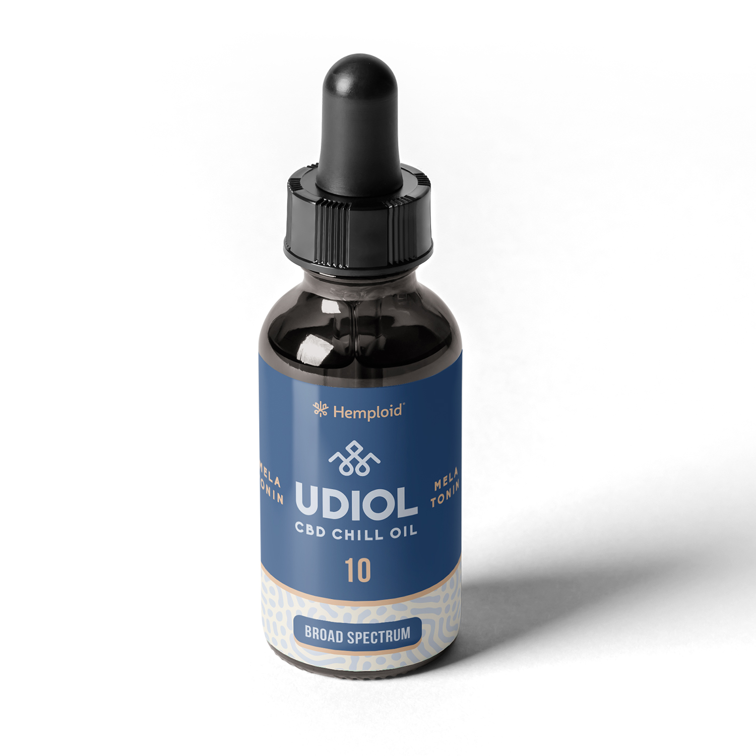 foto 3D del flacone cbd chill oil