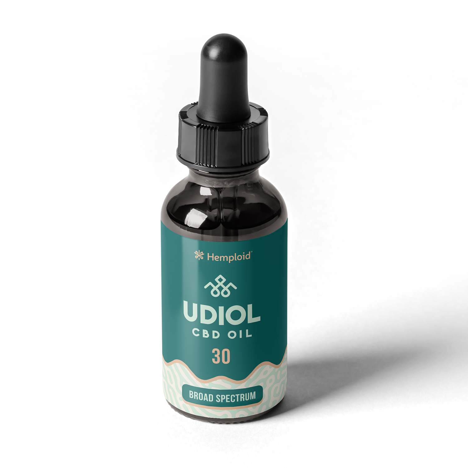 immagine 3D del flaconcino di olio udiol