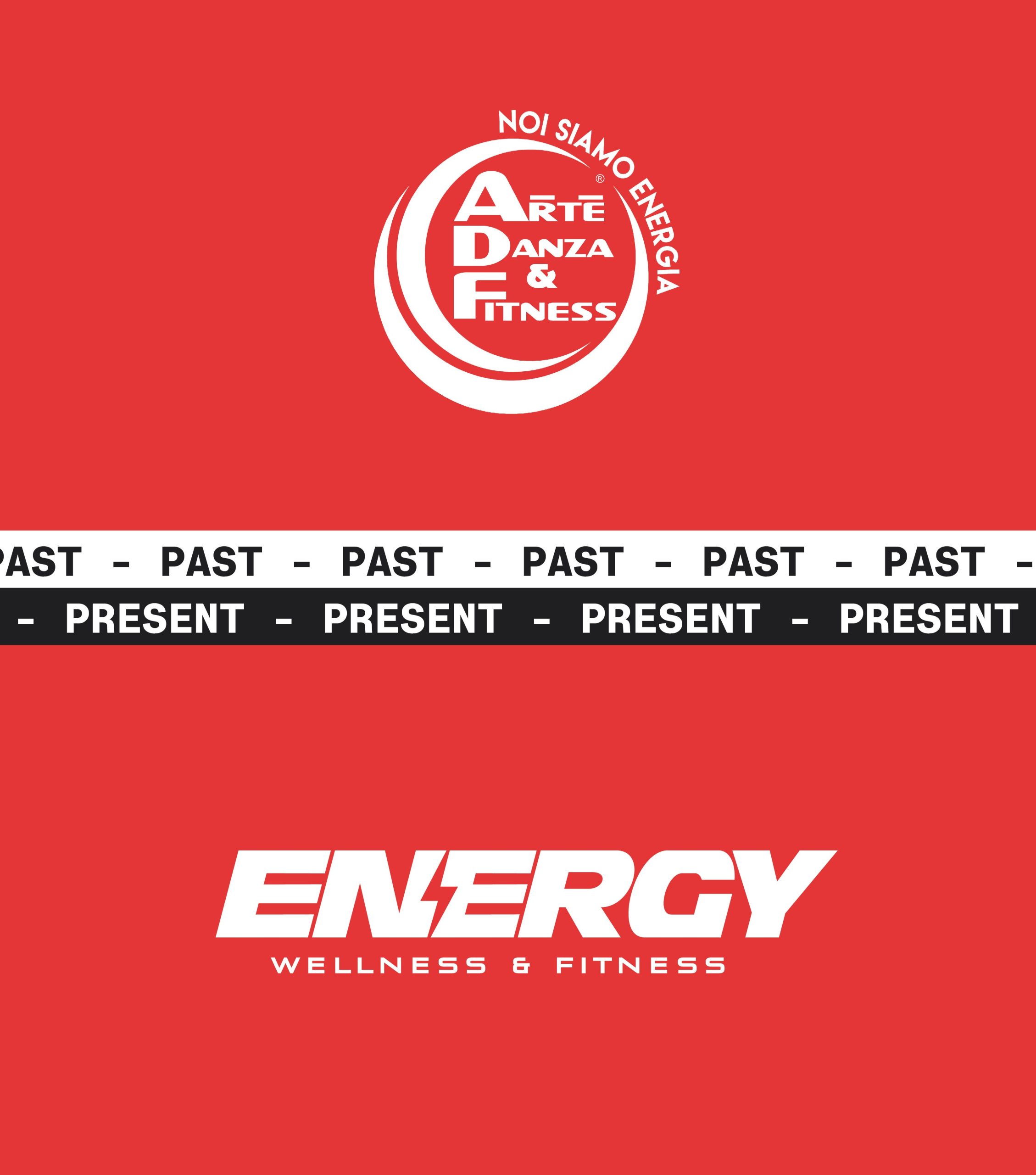 grafica del restyling del logo energy