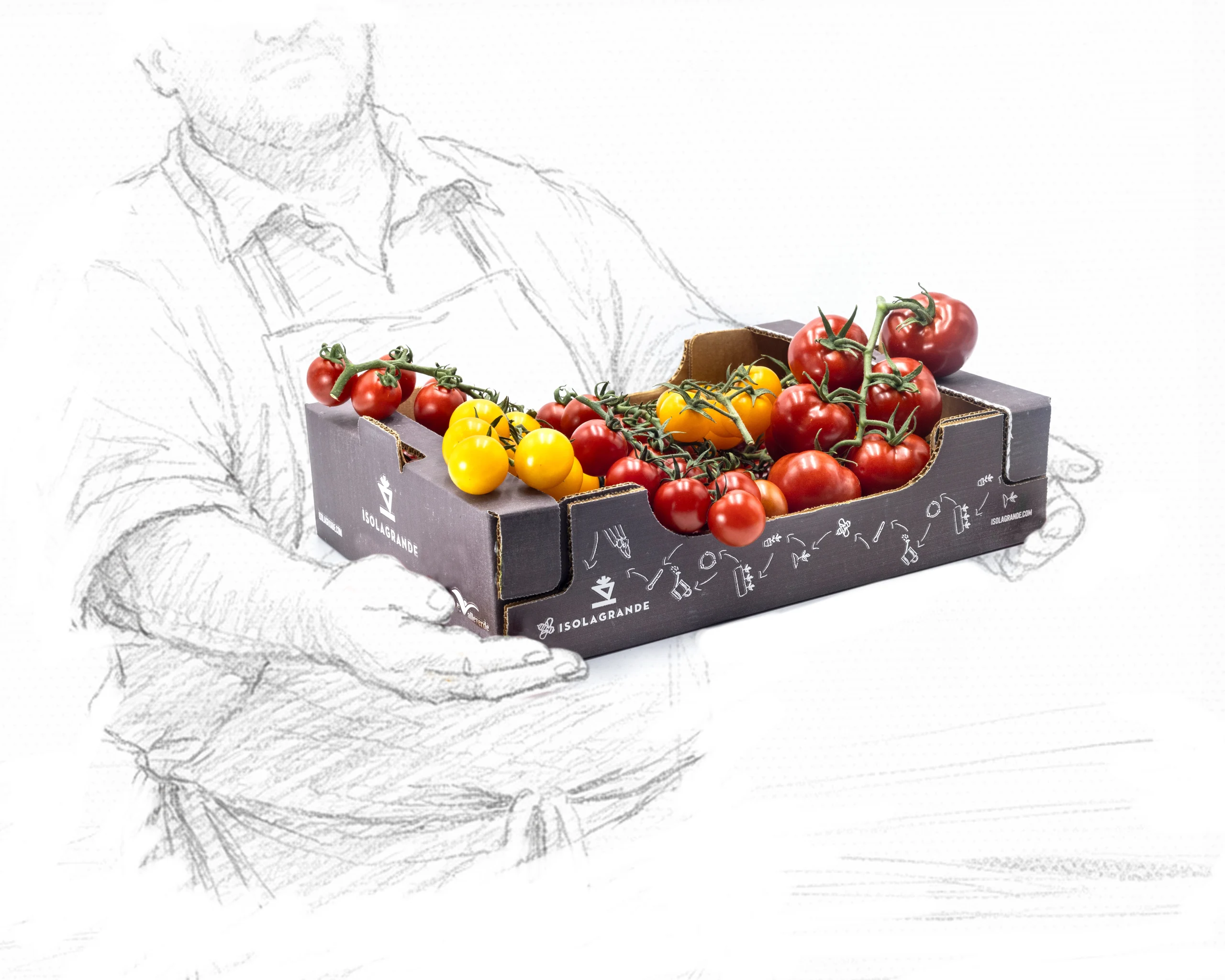 Isolagrande shooting uomo con cassetta